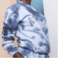 Soft Grey Tie Dye Sweatsuit Cozy Loungewear for Ultimate style